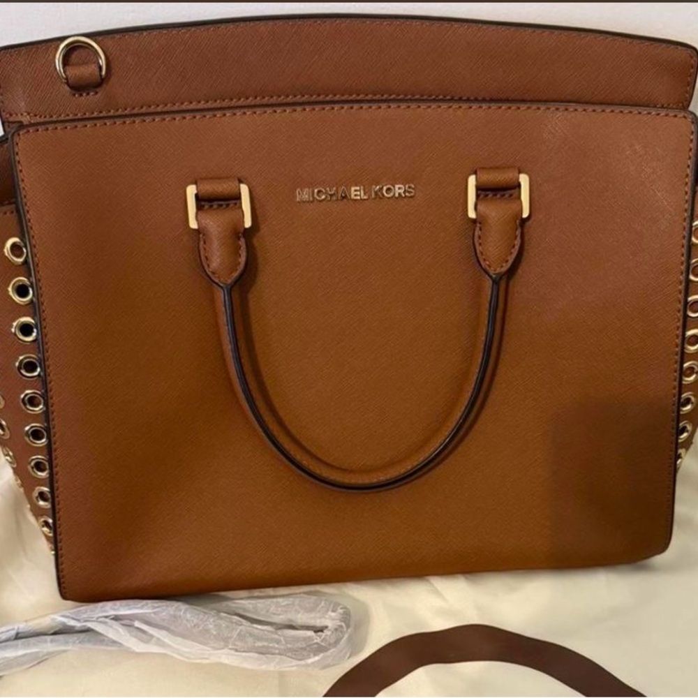 Michael Kors Selma Grommet Tote Bag